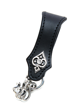 LSD RAIN DOG LEATHER KEY HOLDER