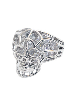 VELVET LOUNGE STARDUST BUMPER SKULL RING