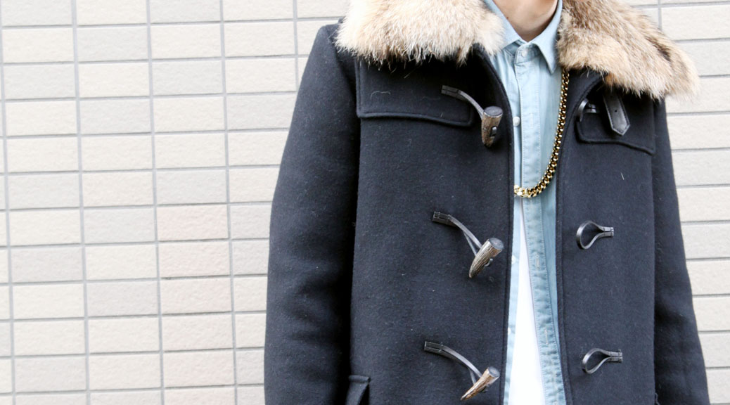 CHRISTIAN DADA Duffle Coat & STAMPD LA Denim Style