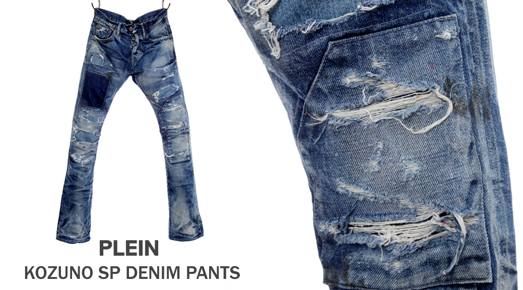 PLEIN(プレーン) KOZUNO SP DENIM PANTS | HardiVague information