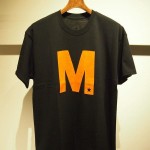 Mエム crew neck t-shirts (M) 17SS-MST015 6月上旬入荷予定 ギルダンボディー。 アメリカのスポーツチームカラーをイメージしたカラーリング。 水性ラバープリントを用いた手法です。