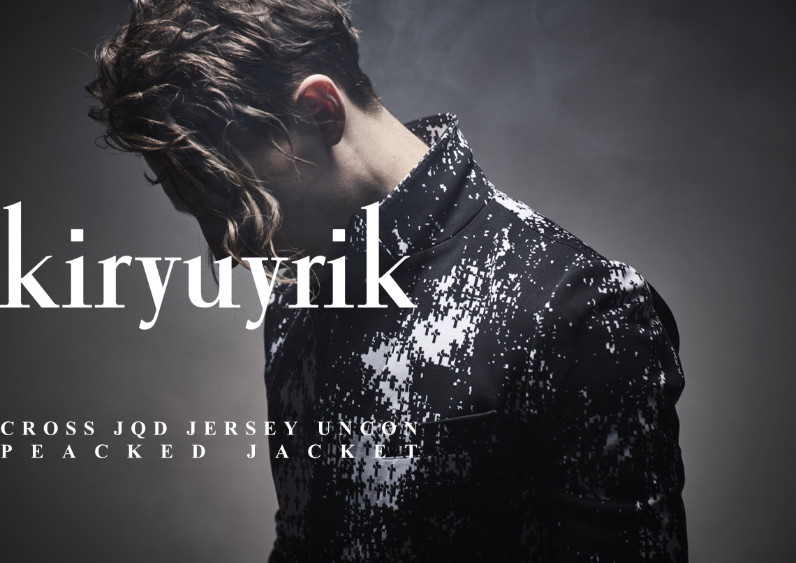 kiryuyrik // CROSS JQD JERSEY UNCON PEACKED JACKET | HardiVague information