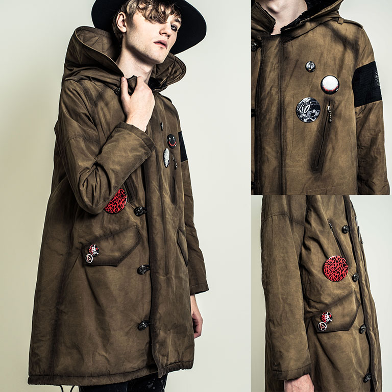 Roen 2017-18AW COLLECTION DWELL MODS COAT | HardiVague information