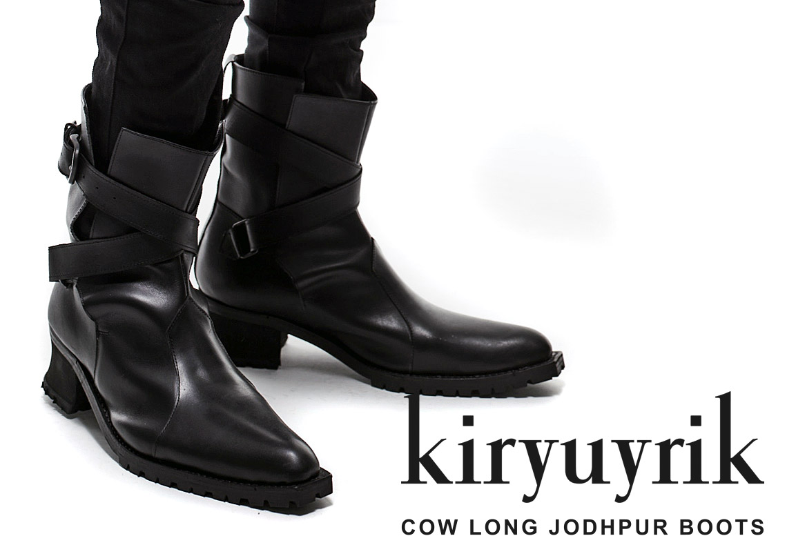 kiryuyrik COW LONG JODHPUR BOOTS | HardiVague information