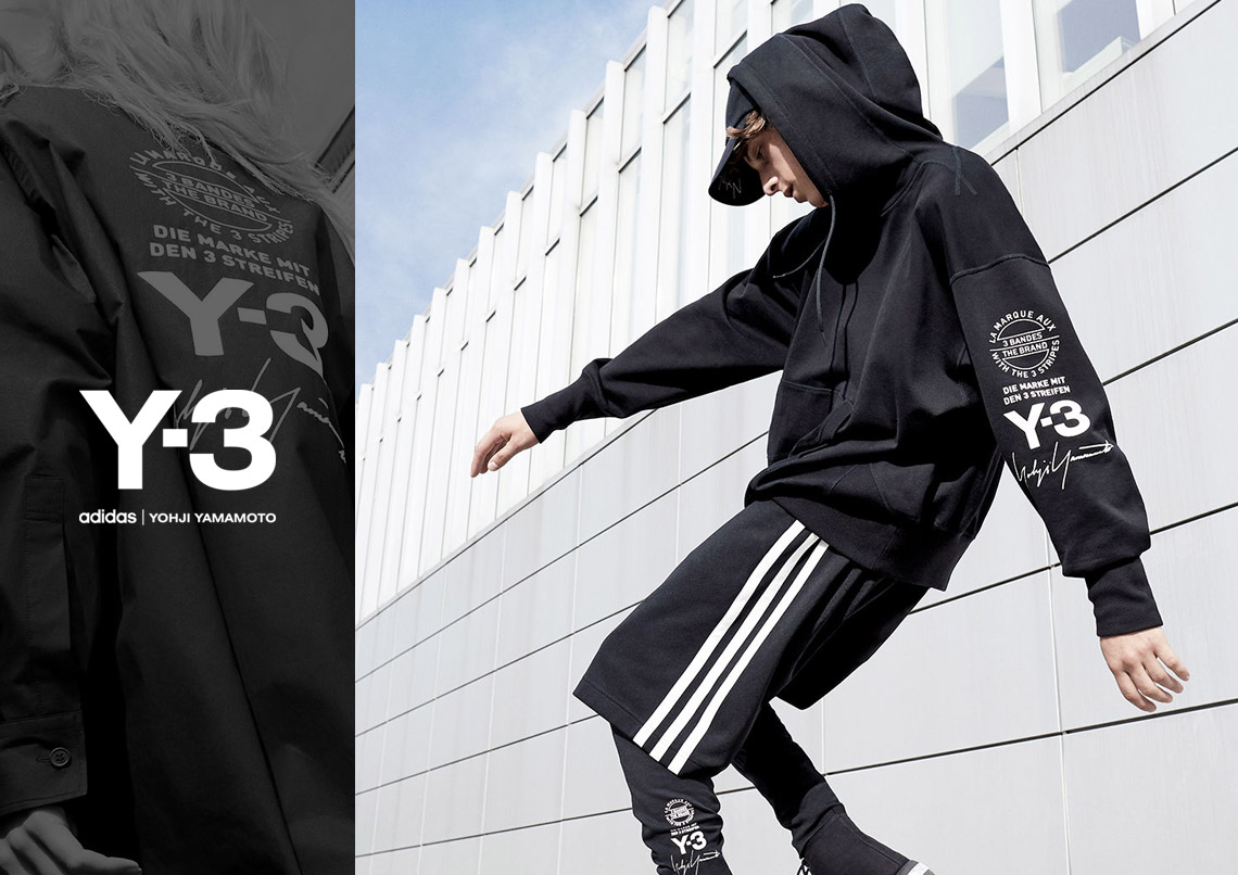 Y-3 logoセットアップ