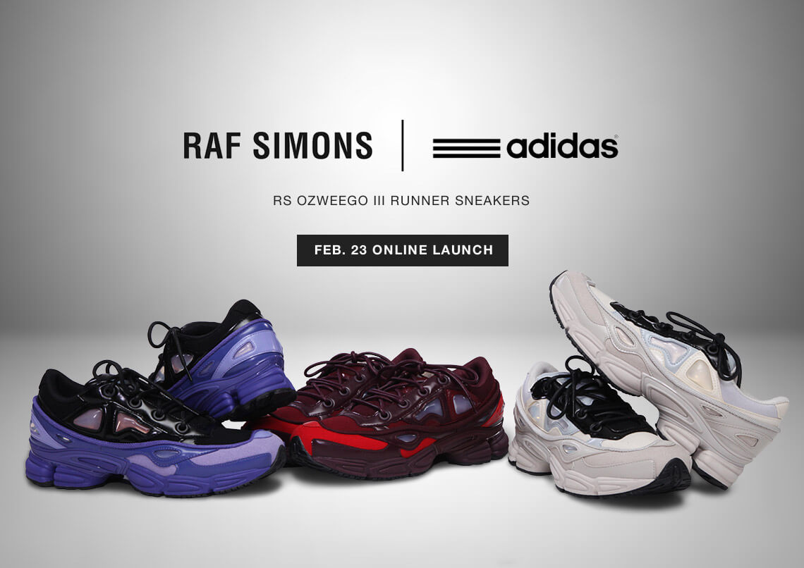 ADIDAS × RAF SIMONS OZWEEGO Ⅲ