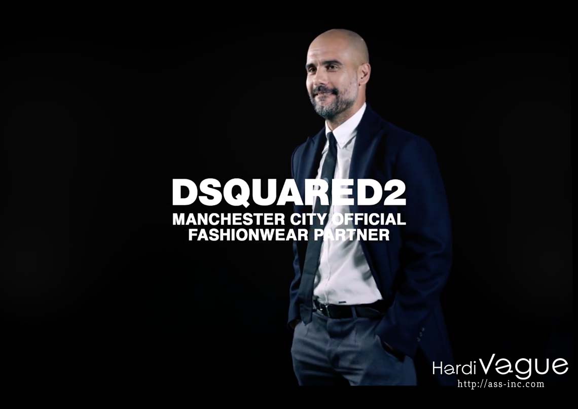 Manchester City公式ウェアにもなっているdsquared2の スーツ Hardivague Information