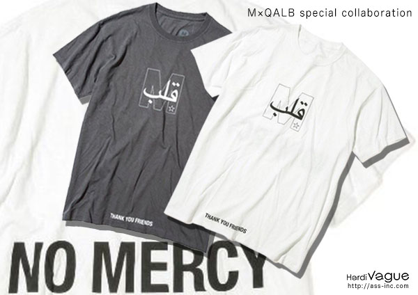 『M×QALB』 今話題の新鋭ブランド『カルブ』とMエムのコラボTシャツが登場。 | HardiVague information