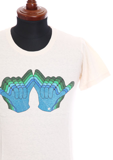 M CREW NECK T-SHIRT (HANDS W)