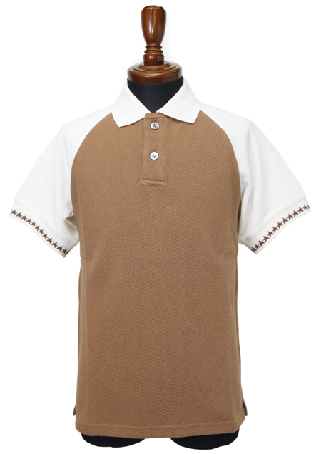 RETRO BI-COLOR WASHED POLO SHIRTS