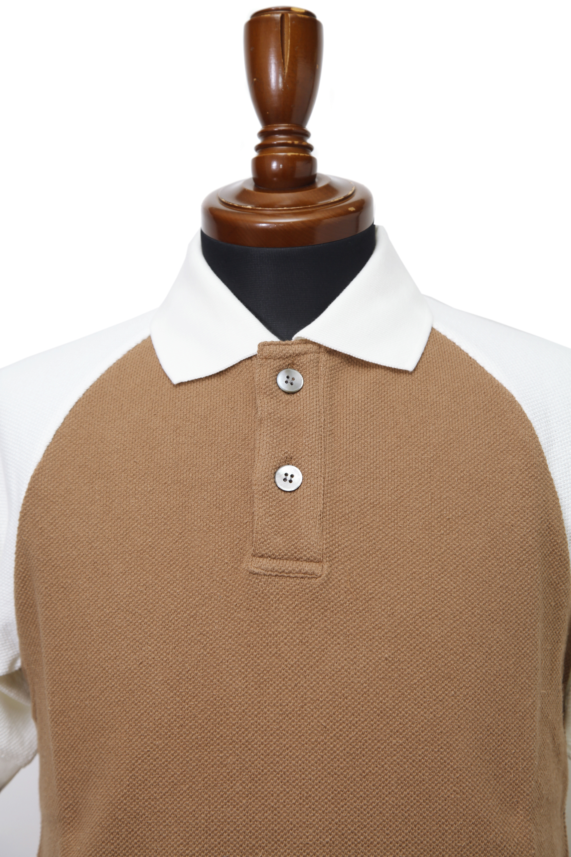 RETRO BI-COLOR WASHED POLO SHIRTS