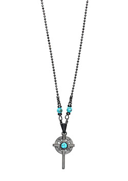 8 art beats URBAN NAVAJO CROSS NECKLACE