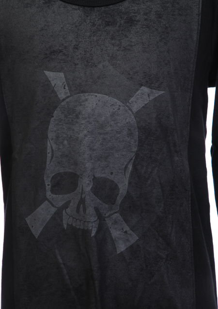 Roen EMBLEM SKULL 3/4 T  BLACK