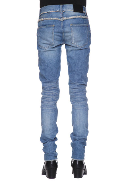 CHRISTIAN DADA SIGNATURE SUPER SKINNY ZIP JEAN