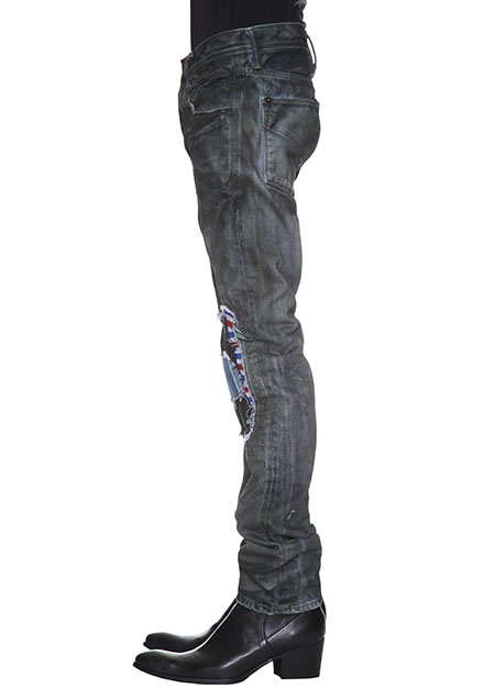 DeeTA / DOUGLAS BLUE EYES&BLITZKRIEG SERIES NEOラブ3D アイズ DENIM PANTS