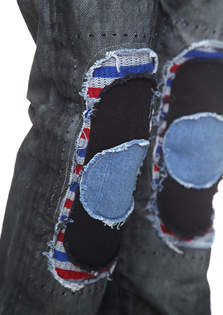 DeeTA / DOUGLAS BLUE EYES&BLITZKRIEG SERIES NEOラブ3D アイズ DENIM PANTS