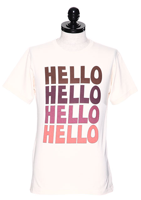 M CREW NECK T-SHIRTS (HELLO)