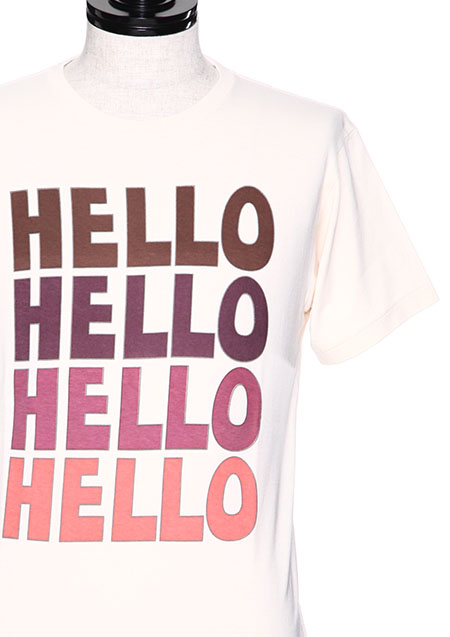 M CREW NECK T-SHIRTS (HELLO)