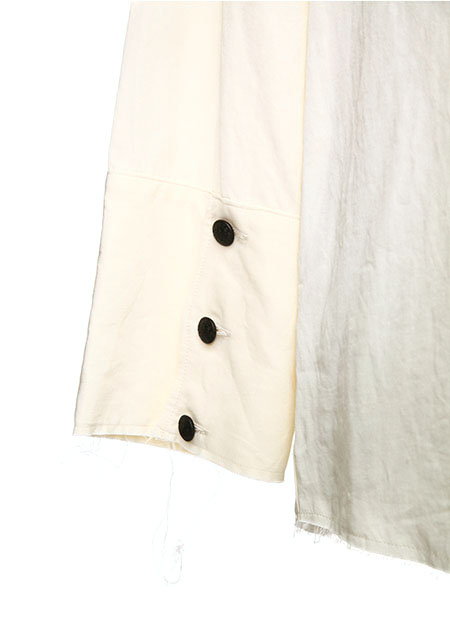 × Jeda　NO COLLAR UNIFORM SHIRT