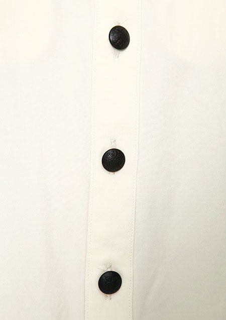 × Jeda　NO COLLAR UNIFORM SHIRT