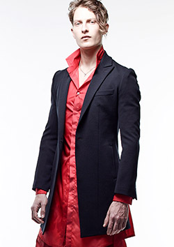 kiryuyrik JERSEY UNCON PEACKED JACKET