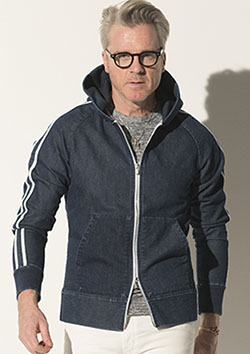 RESOUND CLOTHING HEAVY SWEAT DENIM HOODIE