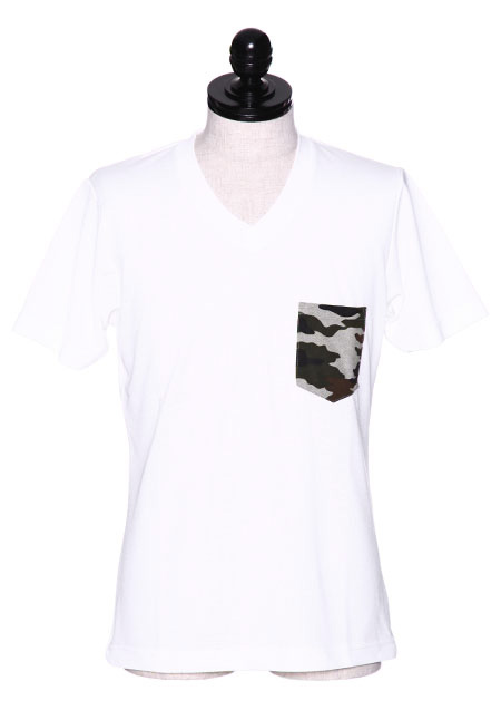 liberator-ops V-NECK POCKET T