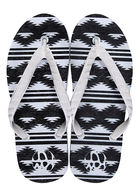 AKM ORIGINAL ETHNIC BORDER BEACH SANDAL TSUKUMO