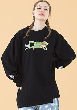 little sunny bite LITTLE SUNNY BTIEX MUPPETS KERMIT LONG TEE
