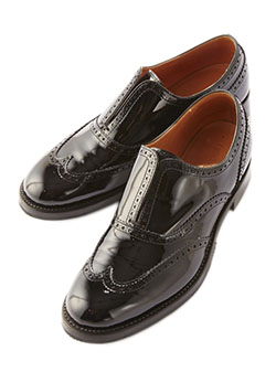 1PIU1UGUALE3 ENAMAEL WINGTIP GOA