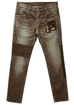 1PIU1UGUALE3 PROGRESSIVE DENIM(HARD USED) 9TAPERED