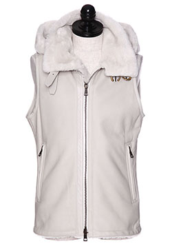 1PIU1UGUALE3 SPANISH MOUTON/SPANISH LAMB EVOLUTION B-3 VEST