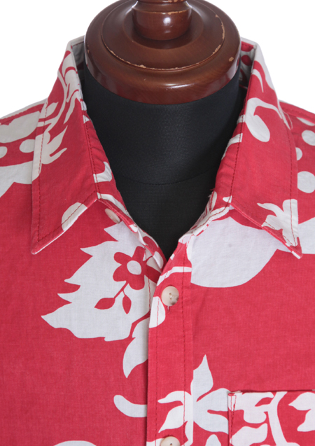 M L/S RETRO FLOWER PATTERN SHIRTS