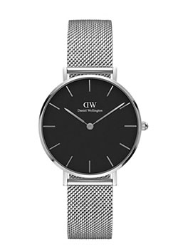 Daniel Wellington 腕時計 クラシック ペティット ブラック スターリング 32mm