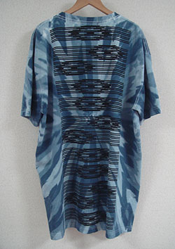 AYUITE 抜染タイダイジャージ クルーネック半袖 OVERSIZE
