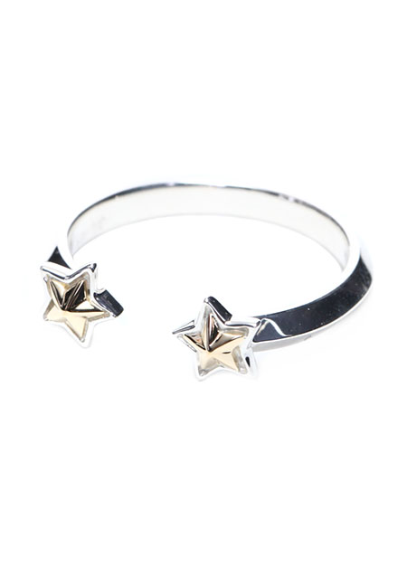 A.O.I DOUBLE STAR RING