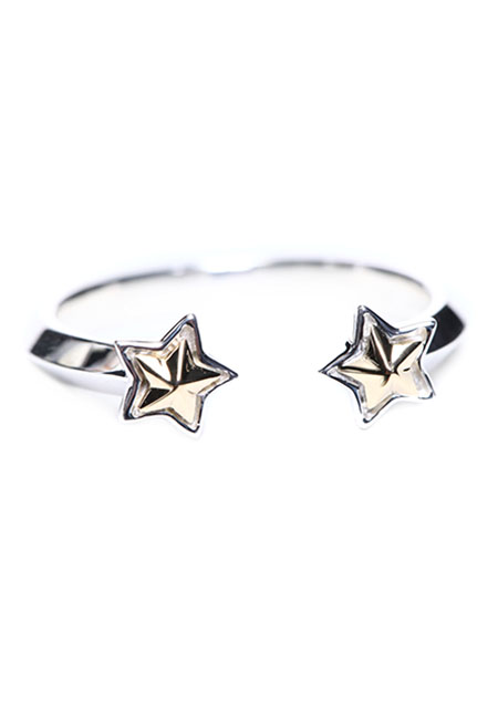 A.O.I DOUBLE STAR RING