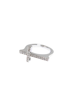 LUXURY CROSS RING