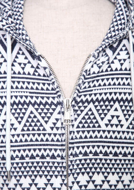 AKM ORIGINAL KARAMI JERSEY【TRIBAL】ZIP PARKA