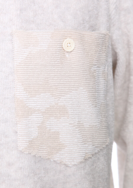 AKM PILE JERSEY 【PLAIN × CAMO】 L/S OP SHIRT