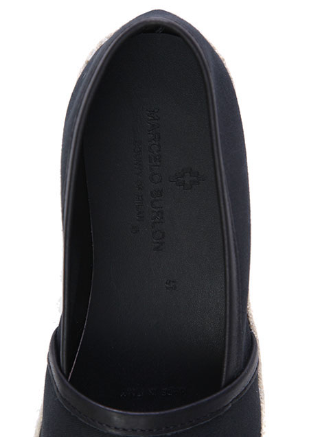 MARCELO BURLON LOGO ESPADRILLAS