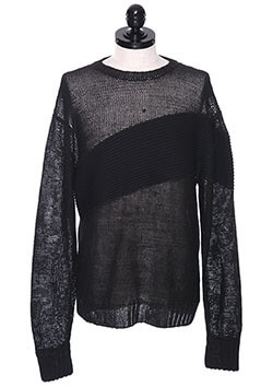 CHRISTIAN DADA BICOLOR SWEATER