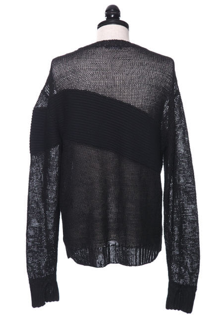 CHRISTIAN DADA BICOLOR SWEATER