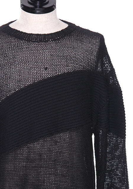 CHRISTIAN DADA BICOLOR SWEATER