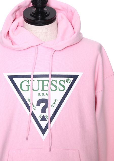 GUESS ORIGINALS TRIANGLE LOGO HOODIE