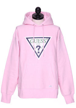 GUESS ORIGINALS TRIANGLE LOGO HOODIE