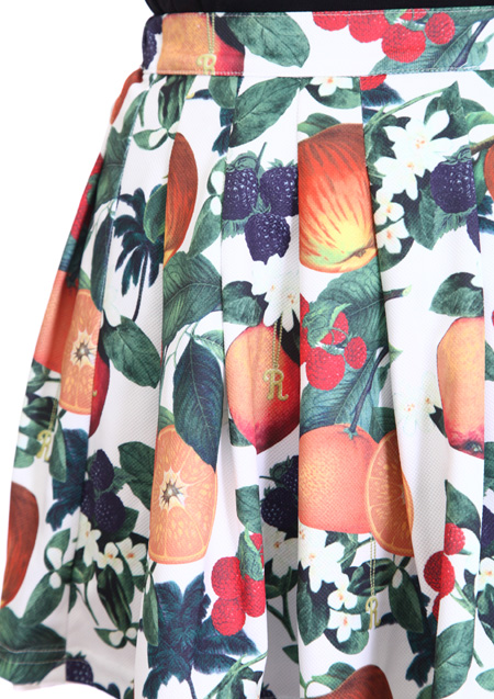 ORANGE BLOSSOM PLEATS SKIRTS