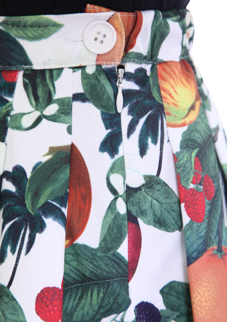 ORANGE BLOSSOM PLEATS SKIRTS