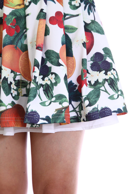 ORANGE BLOSSOM PLEATS SKIRTS