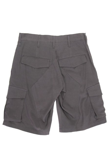 kiryuyrik BERBERY SHORT CARGO PANTS